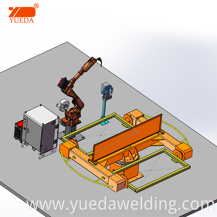 Yueda Industrial MAG Welding Robot for Steel Frame